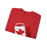 Proudly Canadian Unisex Crewneck Sweatshirt - Heavy Blend