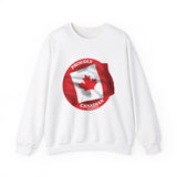 Proudly Canadian Unisex Crewneck Sweatshirt - Heavy Blend