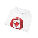 Proudly Canadian Hooded Sweatshirt - Cozy Apparel for Canada Day and Everyday Wear