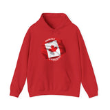 Proudly Canadian Hooded Sweatshirt - Cozy Apparel for Canada Day and Everyday Wear