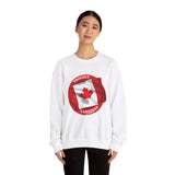 Proudly Canadian Unisex Crewneck Sweatshirt - Heavy Blend