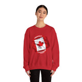 Proudly Canadian Unisex Crewneck Sweatshirt - Heavy Blend