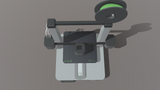 Animated 3D Printer Render