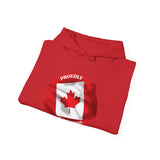 Proudly Canadian Hooded Sweatshirt - Cozy Apparel for Canada Day and Everyday Wear