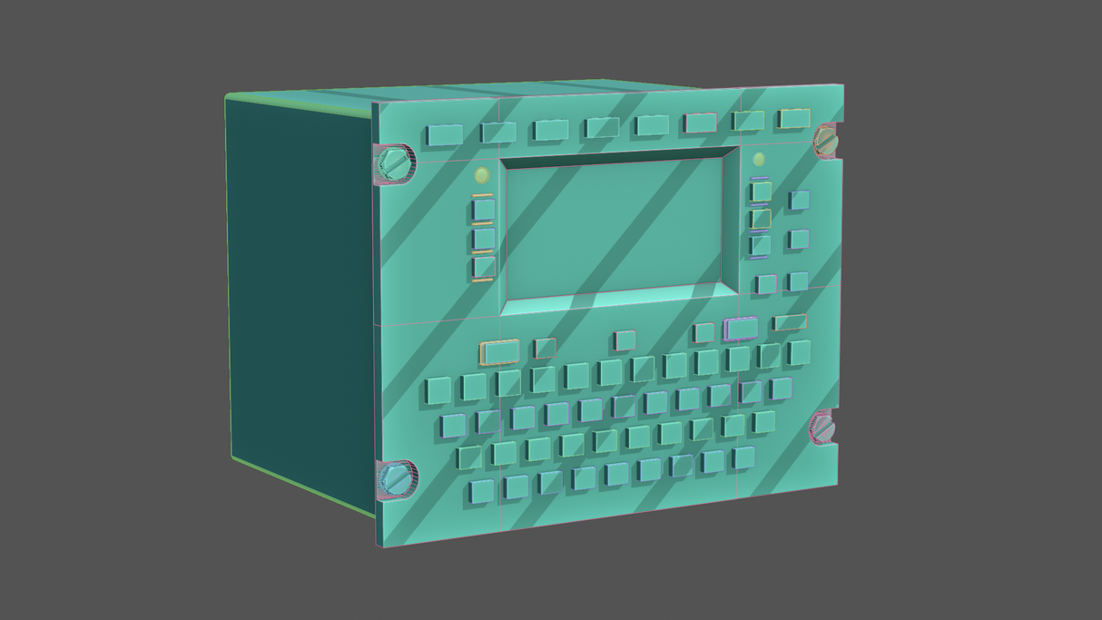 ACARS wireframe render