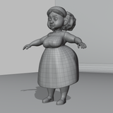 wireframe side view
