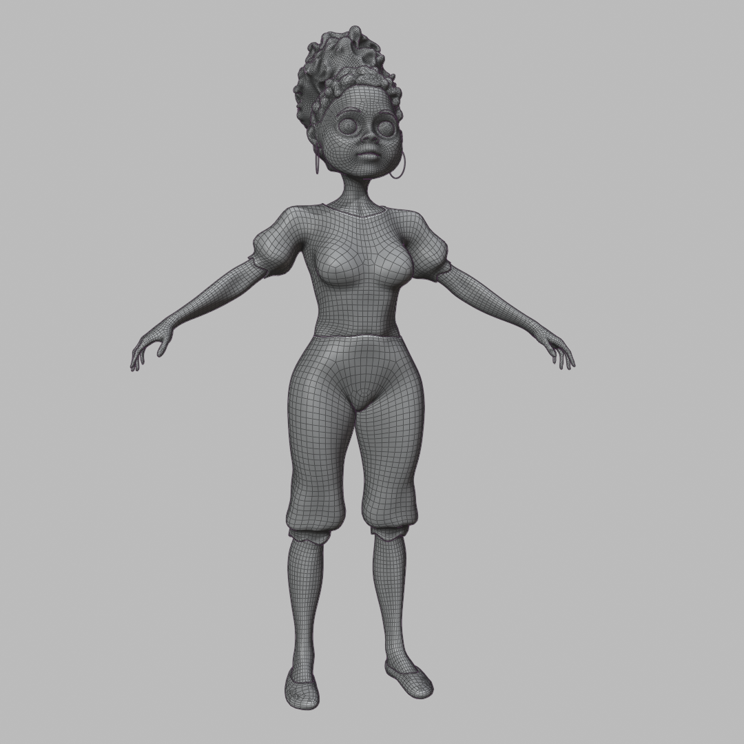 wireframe render