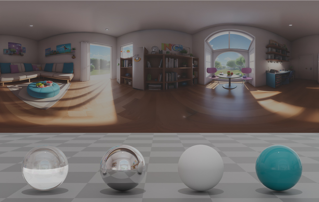 Pausenraum Kinder CGI