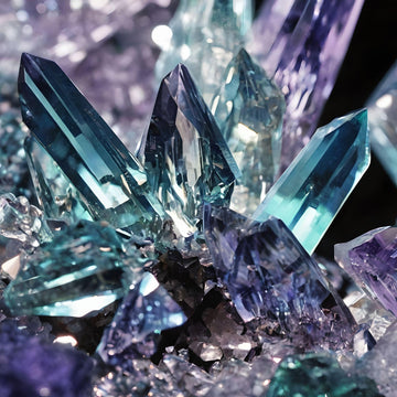 Crystals close-up