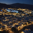 Greece At Night Ai Generated Image