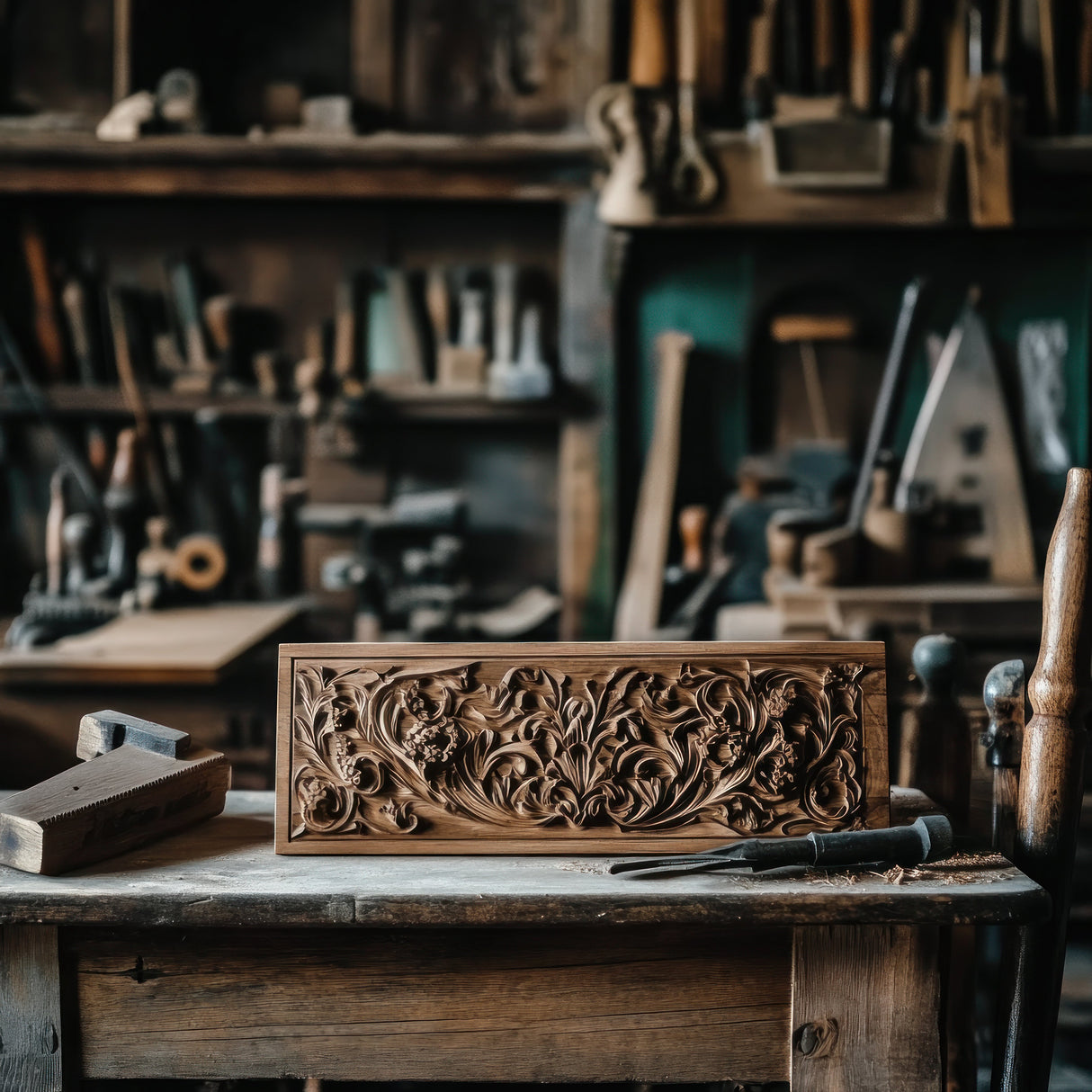 The Art Of Woodworking Ai Generated Image