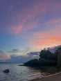 Pink Sunset Stock Photos