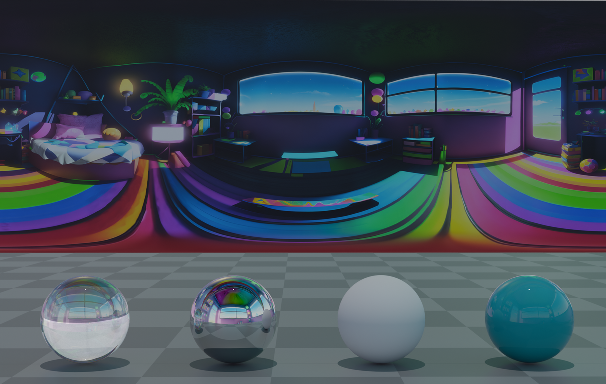 Kid Bedroom Psychedelic
