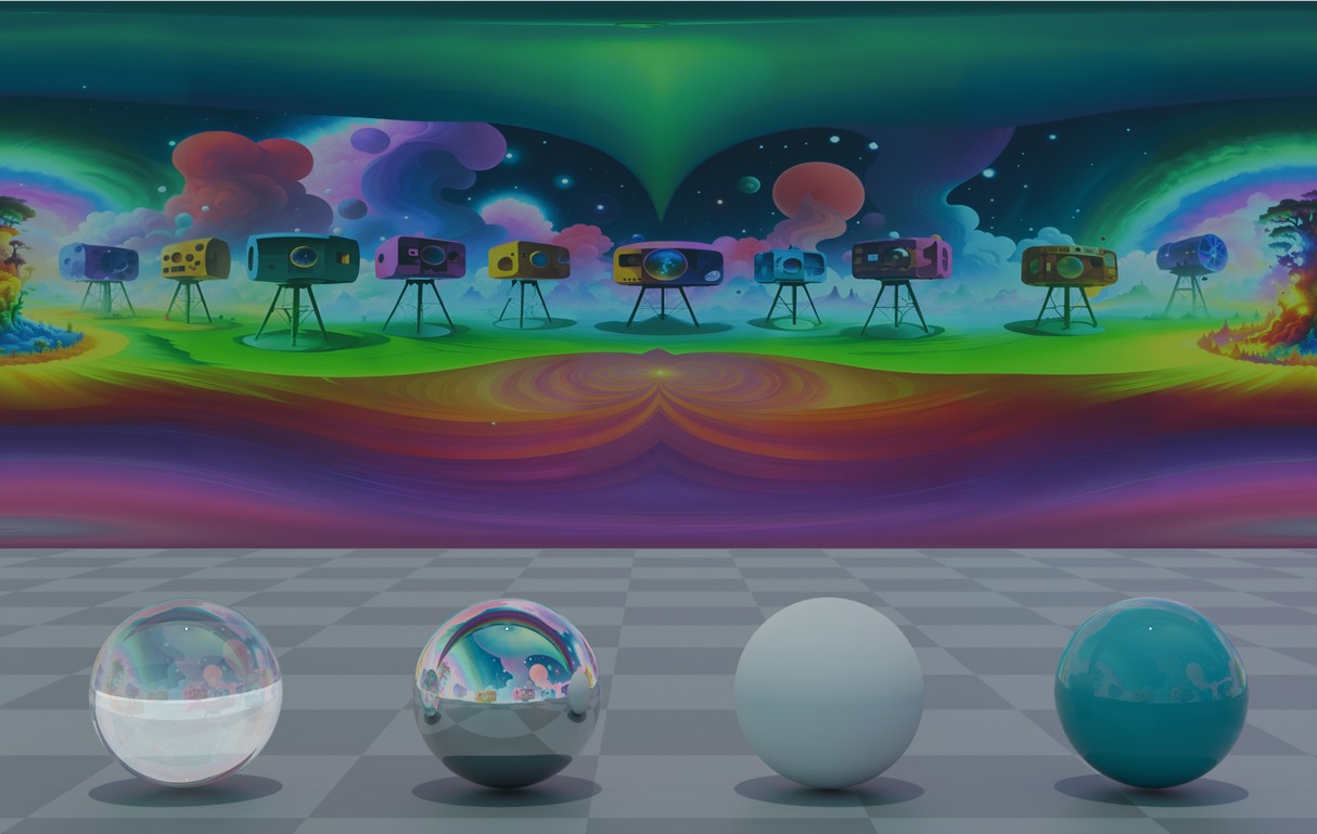 Kunstunterricht Psychedelisch