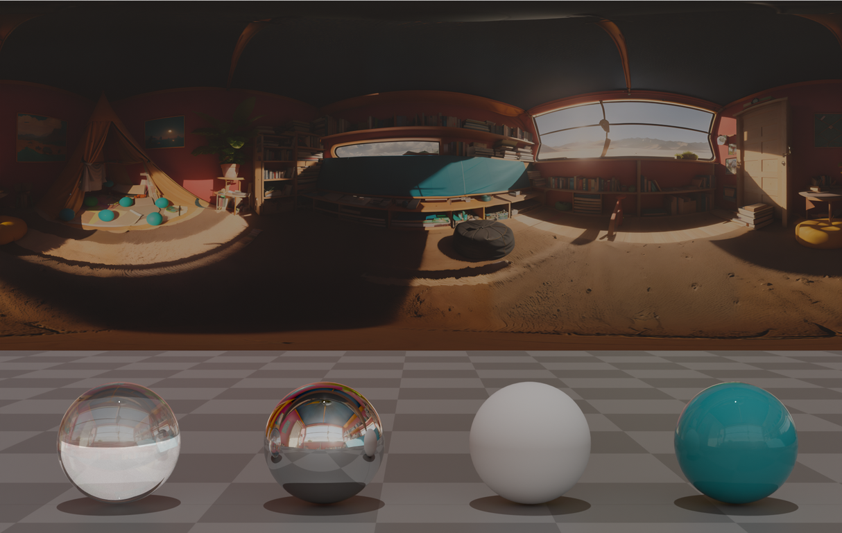 Kid Playroom Radiant Realism