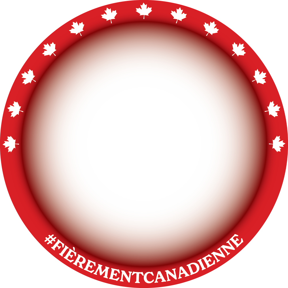 Proudly Canadian Business Logo Stock Photos