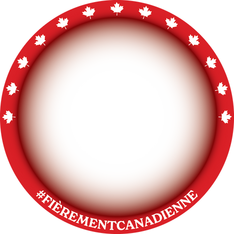 Proudly Canadian Business Logo Stock Photos