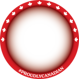 Proudly Canadian Business Logo Stock Photos
