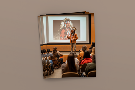 Presentation on Native identity Ai Generated Image
