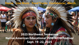 Customizable women in traditional headdresses at Pow Wow festival photoshop template Ai Generated Image