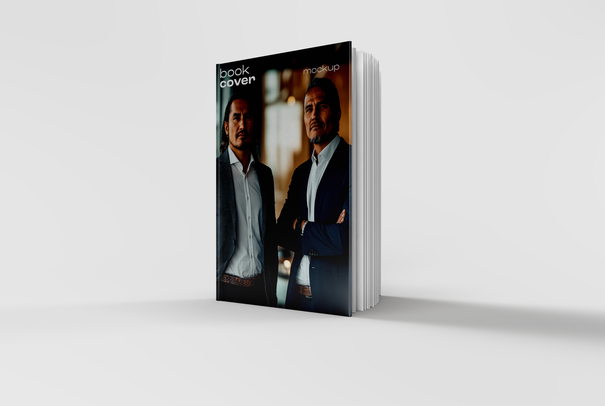 Indigenous executives in tailored suits Ai Generated Image