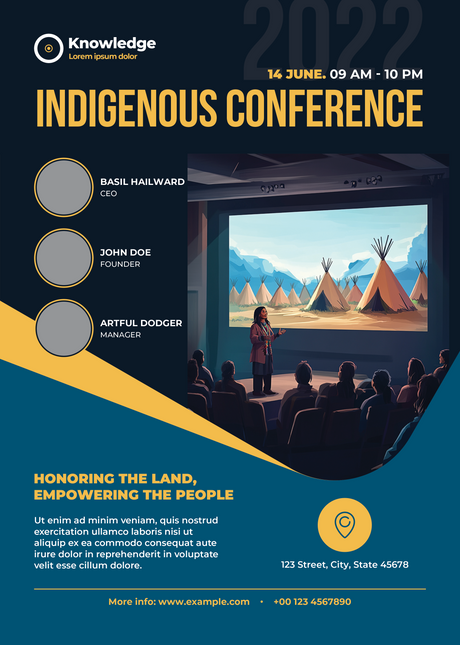 Realistic cartoon-style tipi presentation Ai Generated Image