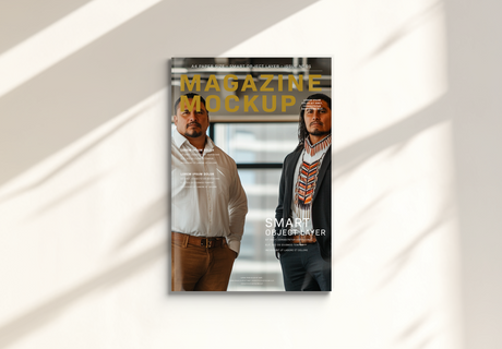 Indigenous men in professional setting Ai Generated Image