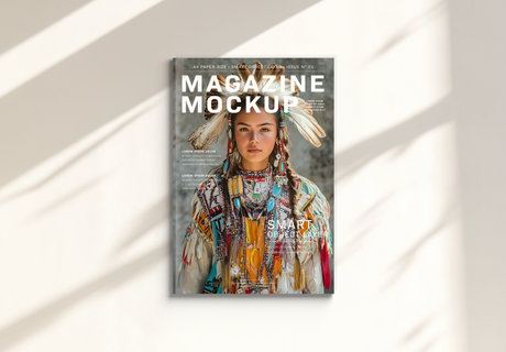 Native American woman in feathered headdress and beaded regalia Ai Generated Image