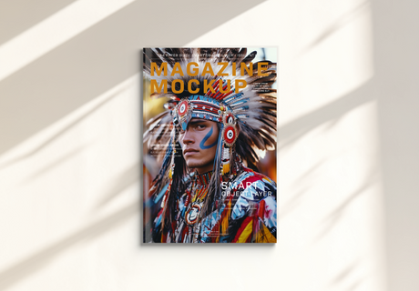 Native American man in full ceremonial regalia Ai Generated Image
