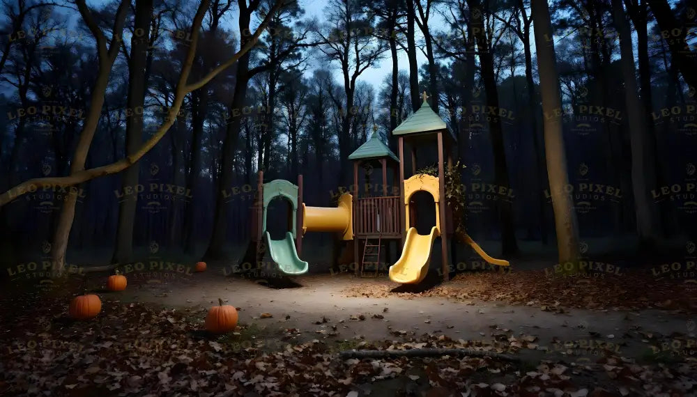 Abandoned Playground Ai Generated Image