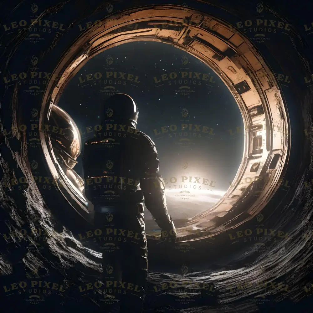 Astronaut In Space Ai Generated Image