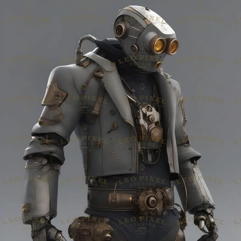 This cyberpunk field specialist is equipped with modular enhancements for adaptability in diverse environments. With glowing optical sensors and a reinforced exosuit, they excel in reconnaissance and tactical operations. The blend of advanced tech and rugged design reflects their expertise in navigating high-tech urban landscapes and volatile missions. Ai generated image.