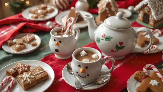 Christmas Table Ai Generated Image