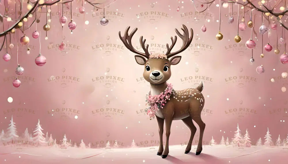 Cute Reindeer Ai Generated Image