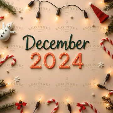 December 2024 Banner Ai Generated Image