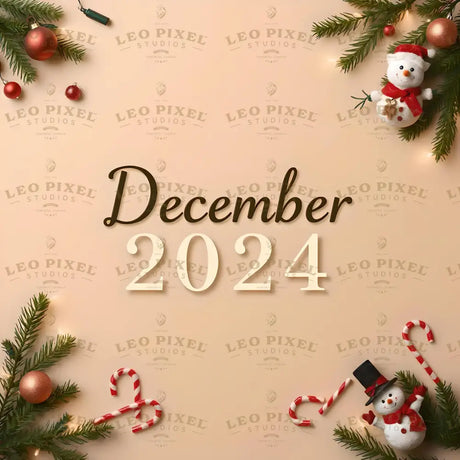 December 2024 Banner Ai Generated Image