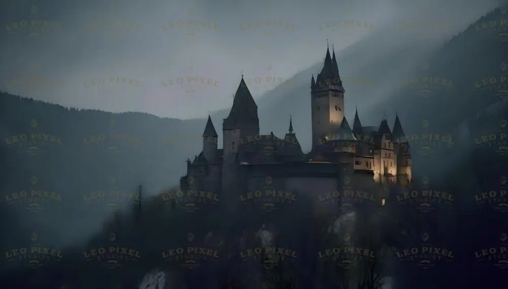 Dracula’s Castle Bundle Ai Generated Image