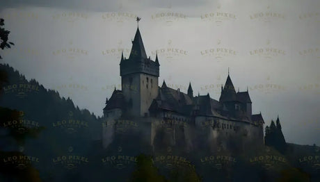 Dracula’s Castle Bundle Ai Generated Image