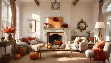 Fall Home Decor Ai Generated Image