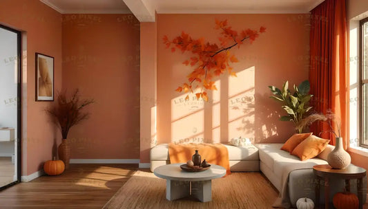 Fall Home Decor Ai Generated Image