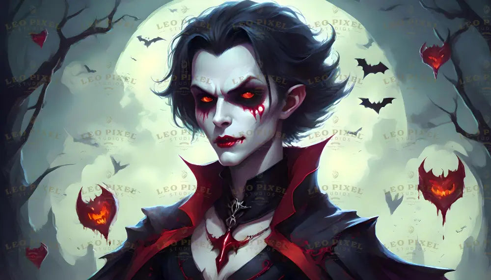 Family Of Vampires Ai Generated Image