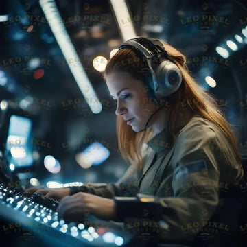 Female Astronaut Ai Generated Image