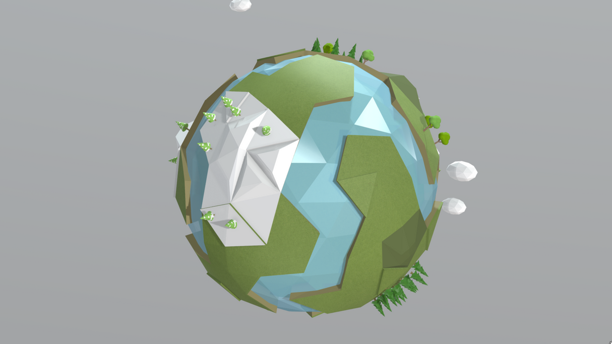 Paper Earth Animated