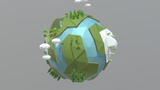 Paper Earth Animated