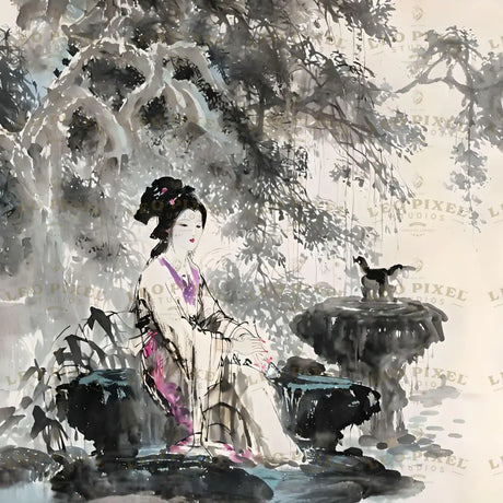 Geisha Ai Generated Image