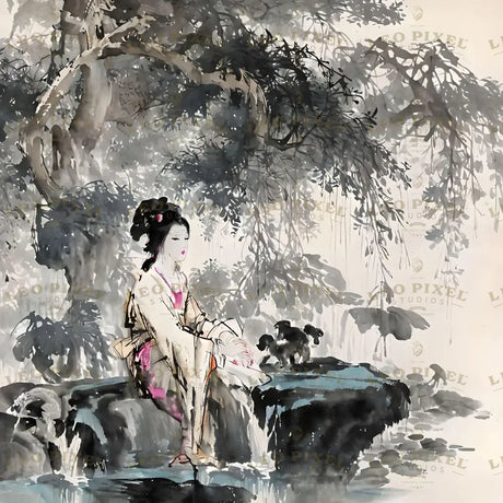 Geisha Ai Generated Image