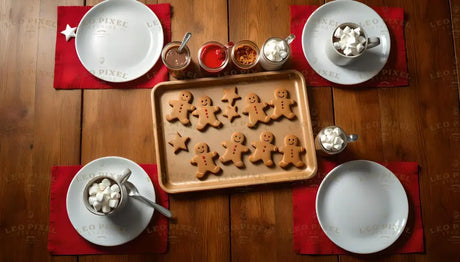 Gingerbread Cookies Decoration Ai Generated Image