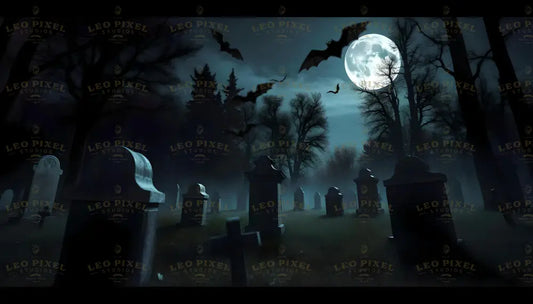 Graveyard Ai Generated Image