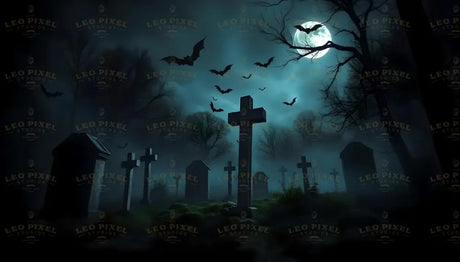 Graveyard Ai Generated Image