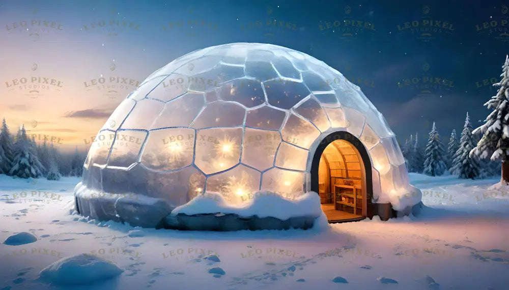 Igloo Ai Generated Image